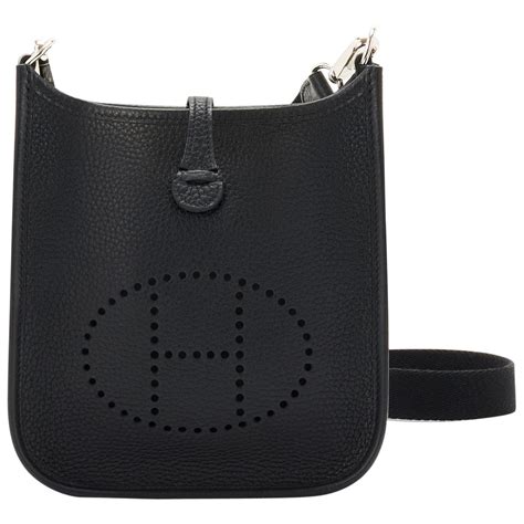 black hermes handbag|hermes crossbody bag black.